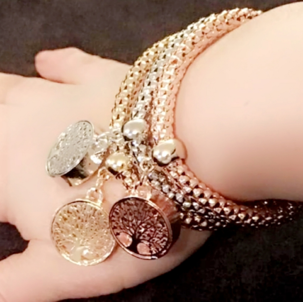 Beautiful set of 3 bracelets